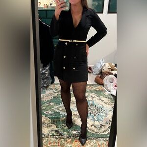 NWT Women’s black blazer dress